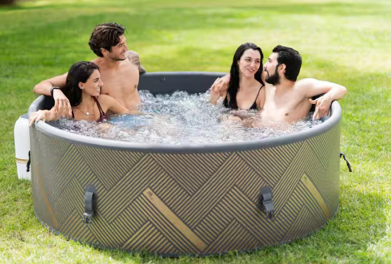 MSpa Frame Mono Round Bubble Spa (6 Bathers) | Royal Swimming Pools